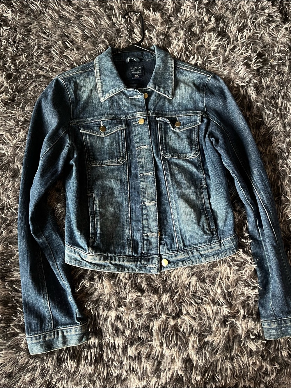 Classic Blue Denim Jacket - GUESS Women's Jean Coat